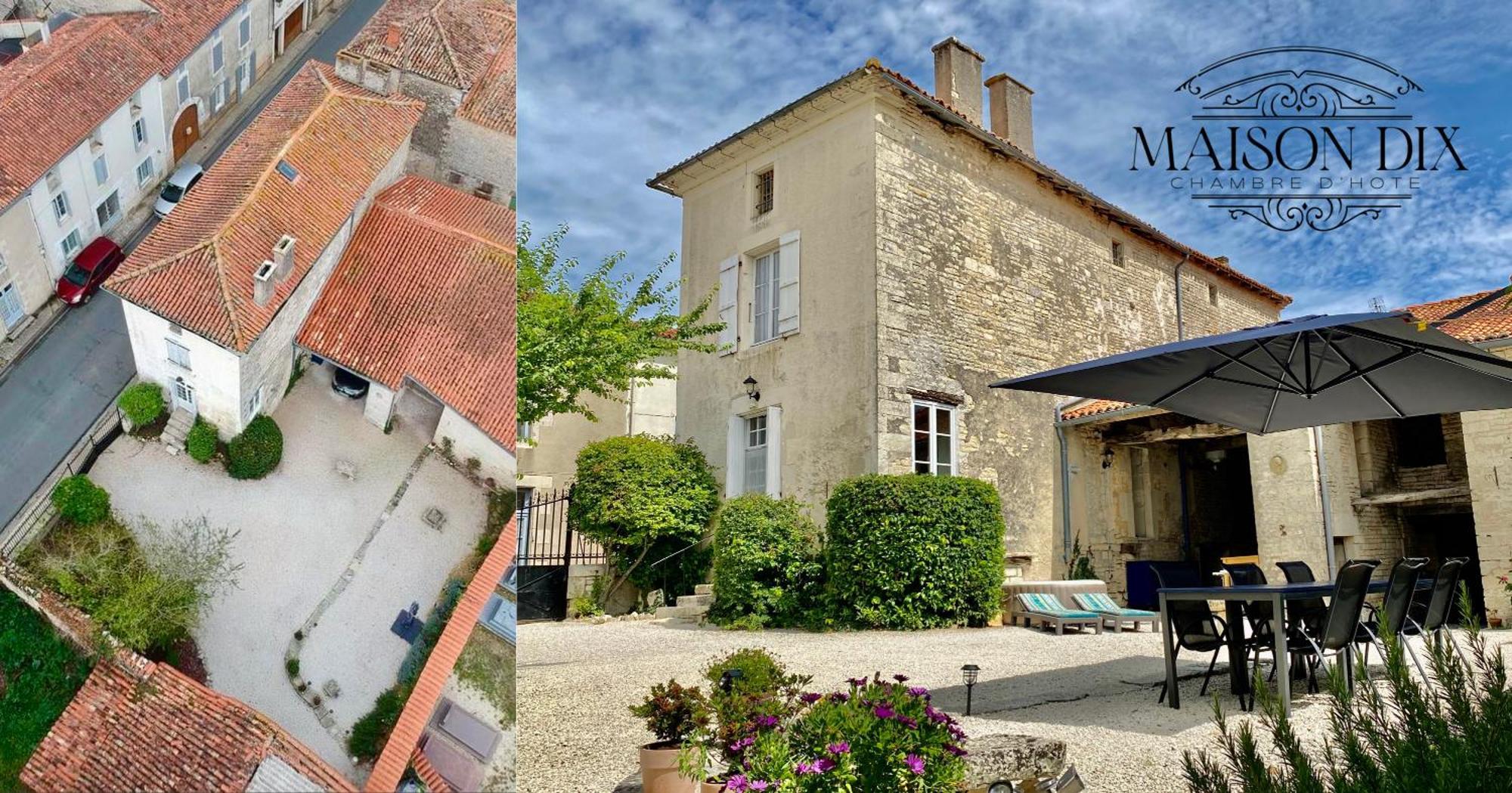 Maison Dix Tusson Esterno foto